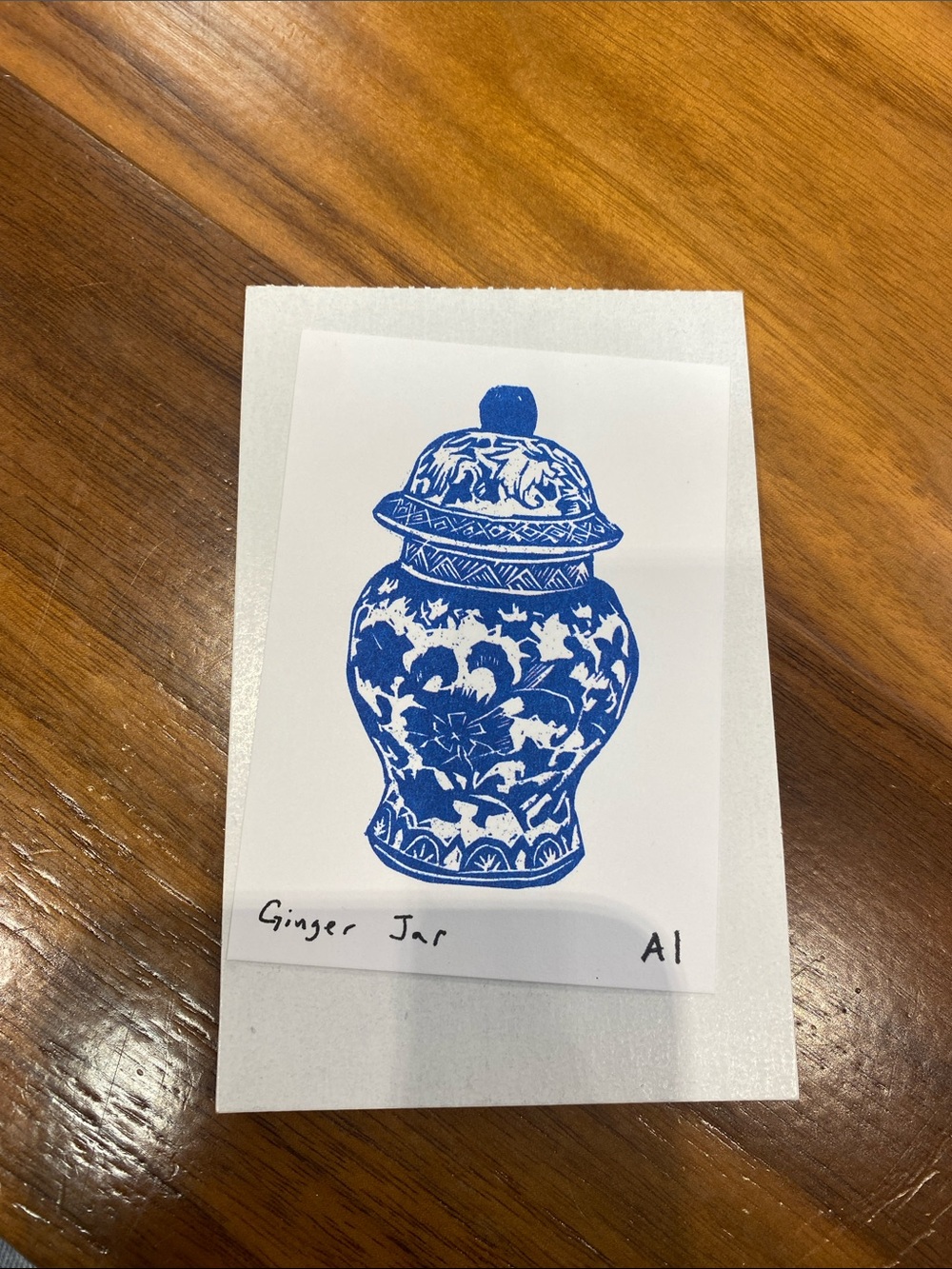 Anastasia INCIARDI mini print - Ginger Jar